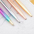 2021 Hot Hotel Gift Ball Pen Rainbow Slim Luxury Stylus Ballpoint Pen With Customize Logo